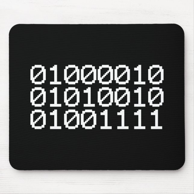 BINARY BRO MOUSEPAD (Vorne)