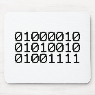 BINARY BRO MOUSEPAD