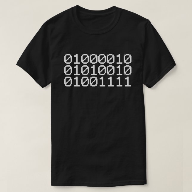 BINARY BRO T-Shirt (Design vorne)