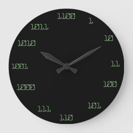 Binary Clock Große Wanduhr