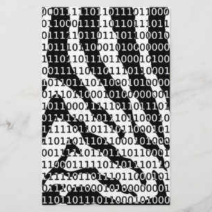 Binary-Code für Schwarz und Weiß
