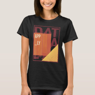 Binary Code Retro Computer Glitch Geek Programmer T-Shirt