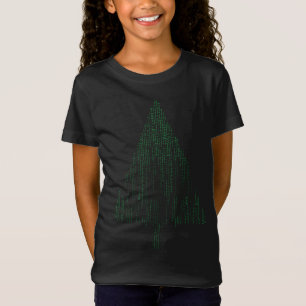 Binary Coding Computer Programmer Weihnachtsbaum X T-Shirt