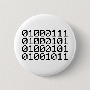 BINARY GEEK BUTTON