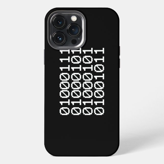 BINARY GEEK Case-Mate iPhone FALL Hülle (Rückseite)