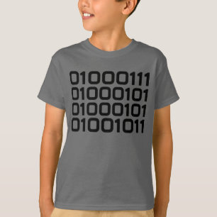 BINARY Geek FUN Graphic T-Shirt