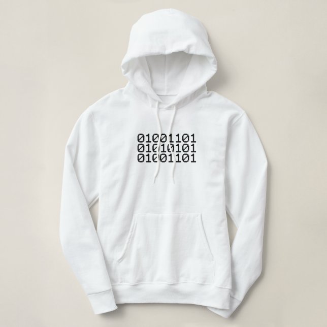BINARY MUM HOODIE (Design vorne)