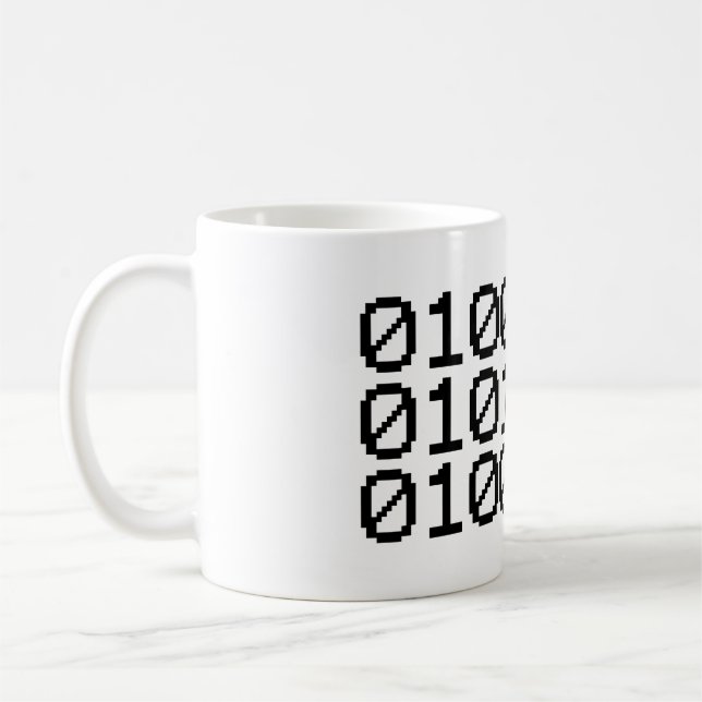 BINARY MUM KAFFEETASSE (Links)