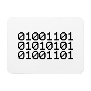 BINARY MUM MAGNET
