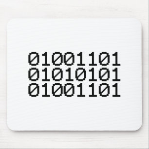 BINARY MUM MOUSEPAD