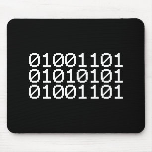 BINARY MUM MOUSEPAD