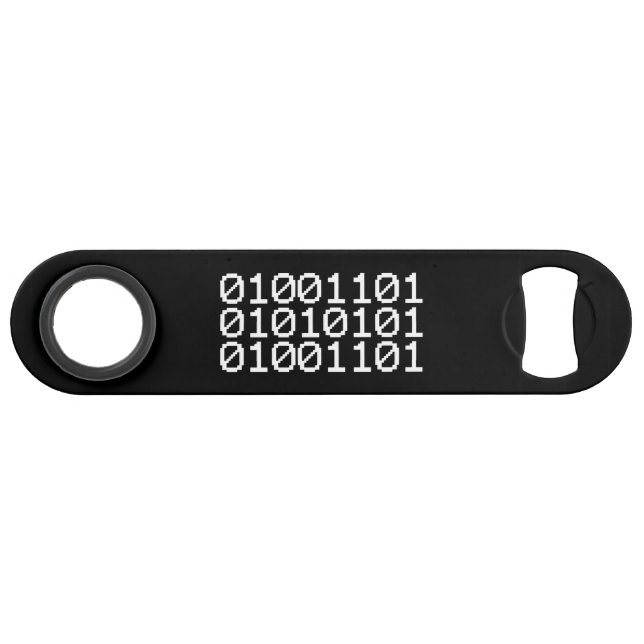 BINARY MUM SPEEDFLASCHENÖFFNER (Vorderseite (Horizontal))