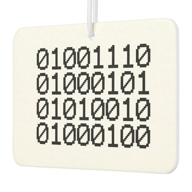 BINARY NERD AUTOLUFTERFRISCHER (Links)