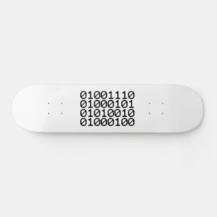 BINARY NERD SKATEBOARD