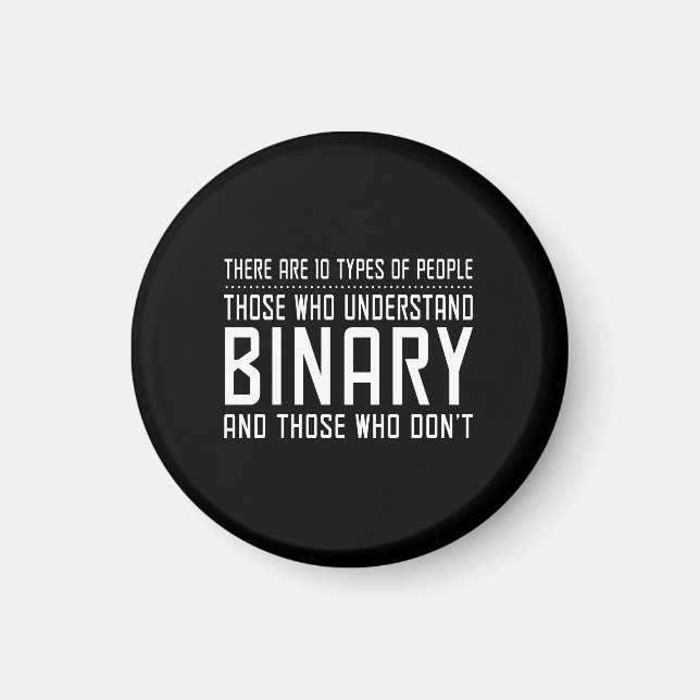 Binary People Magnet (Vorne)