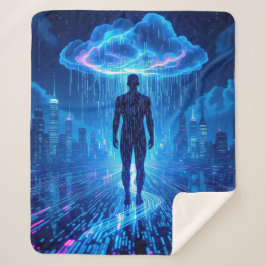 Binary Storm Digital Adventure Blanket Sherpadecke