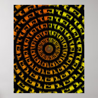 Binary Vortex Poster