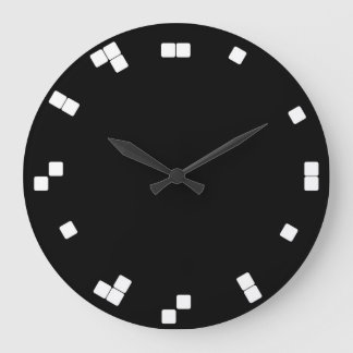 Binary Wall Clock Große Wanduhr