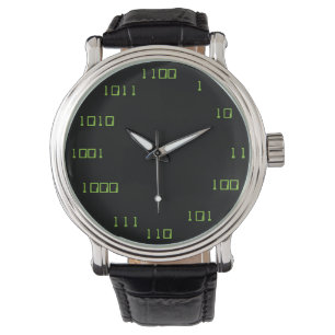 Binary Watch Armbanduhr