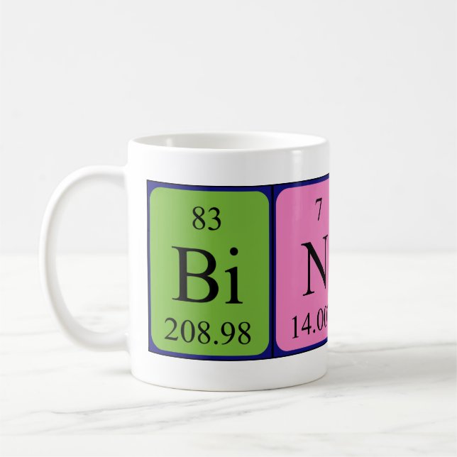 Binck Periodenname Tasse (Links)