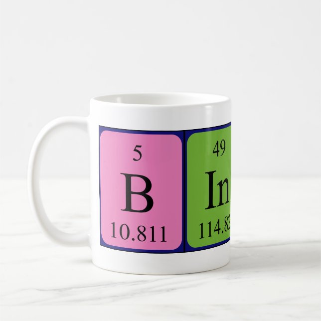 Binck Periodenname Tasse (Links)