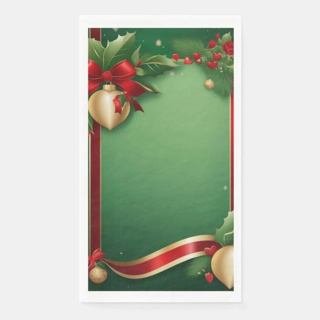 Binde aus Houx-Papier Serviette (Vorderseite)