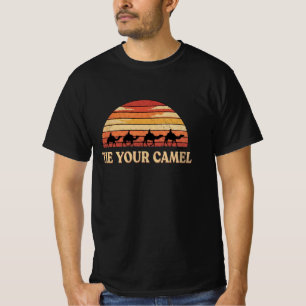 Binde dein Kamel - Islamisches Männer-T-Shirt T-Shirt