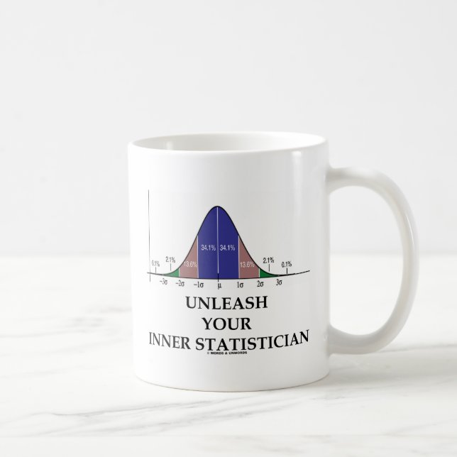 Binden Sie Ihren inneren Statistiker los Kaffeetasse (Rechts)