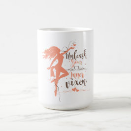 Binden Sie Ihren inneren Vixen los Kaffeetasse