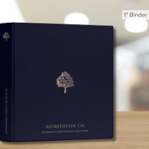 Binder für elegante Anwesen-Planung und Vertrauens