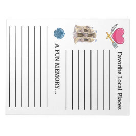 Binder Gästebuch, Urlaub, etc. Note Pad Notizblock