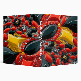 Binder mit Deutschland Colors Design 3,8 Cm Ordner