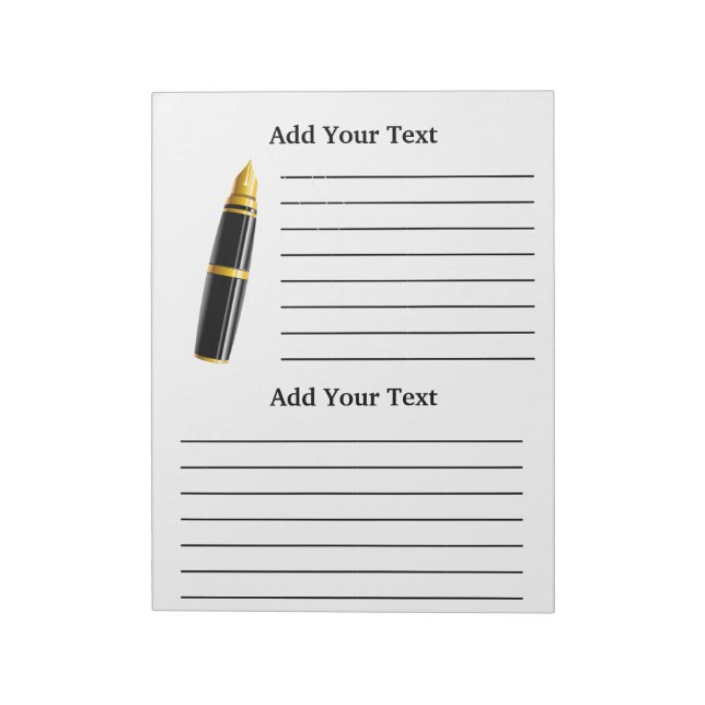 Binder-Notebook-Notizblock-Beilage Notizblock (Rotiert)