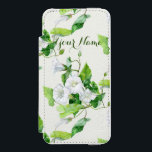 Bindete weiße Blume Incipio Watson™ iPhone 5 Geldbörsen Hülle<br><div class="desc">Künstler von Zolotareva. Wasserfarbe auf Papier.Sie können Namen oder benutzerdefinierten Text hinzufügen. Vorlage personalisieren.</div>