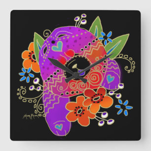 BINDI Chow-Chow Wanduhr