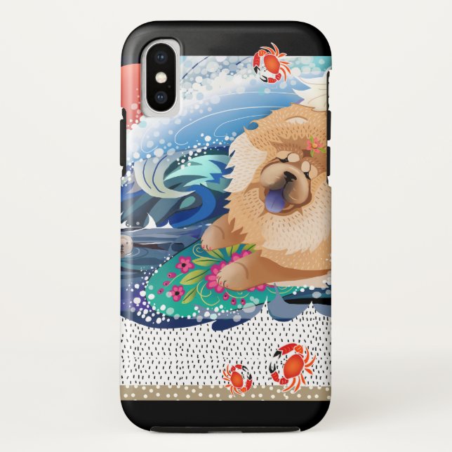 BINDI CHOWABUNGA - Fall Chow IPHONE X Case-Mate iPhone Hülle (Rückseite)