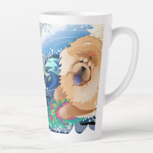 BINDI CHOWABUNGA mit Text- und Latte-Tasse Milchtasse