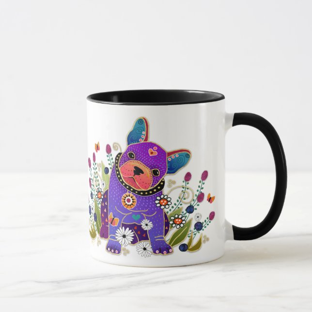 BINDI FRENCHIE- Kaffee-Tasse französischer Tasse (Rechts)
