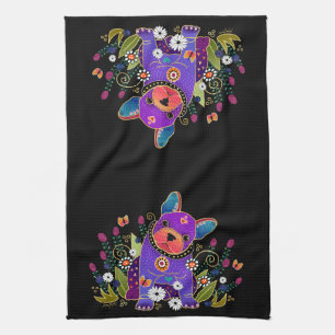 BINDI FRENCHIE Ringsidetuch/-Geschirrtuch Handtuch