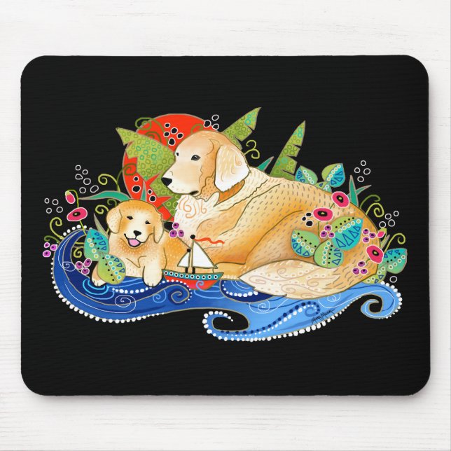 BINDI GOLDEN RETRIEVER MOUSEPAD (Vorne)