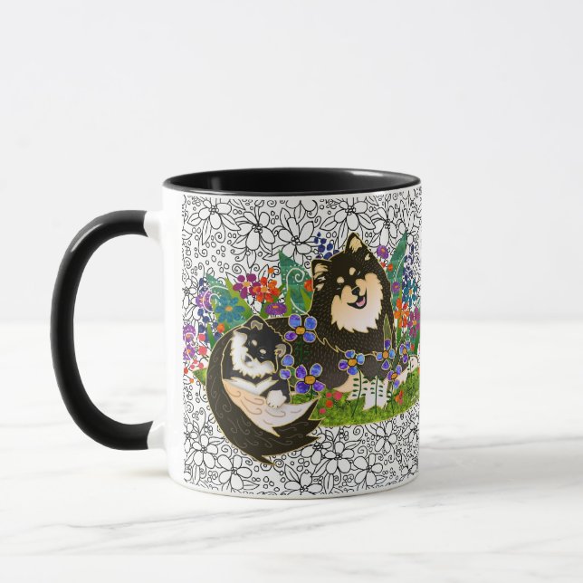 BINDI LAPPY Finnisch Lapphund 11 OZ TASSE (Links)
