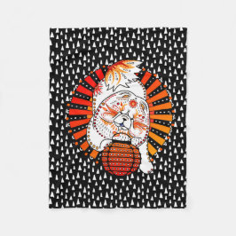 BINDI MI TANG - Chow - Jahr der Hundedecke Fleecedecke