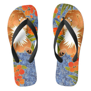 BINDI MINGSIE - Chow-Chow drehen Reinfälle um Flip Flops