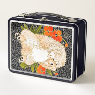 BINDI MINGSIE Creme Chow Metal Lunchbox