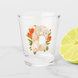 BINDI MINGSIE Creme Chow Showglas Schnapsglas