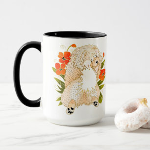 BINDI MINGSIE Sahnechow-chow Tassemitteilung an Tasse
