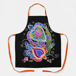 BINDI SEA TURTLES All-over Print Schürze