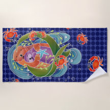 BINDI SEE OTTERS Badetuch