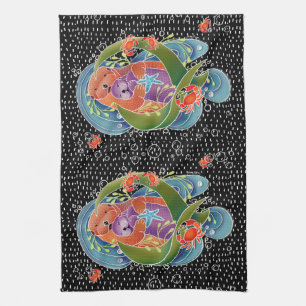 BINDI Seeotter-Geschirrtücher Handtuch