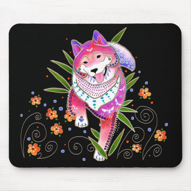 BINDI SHIBA INU mousepad (Vorne)